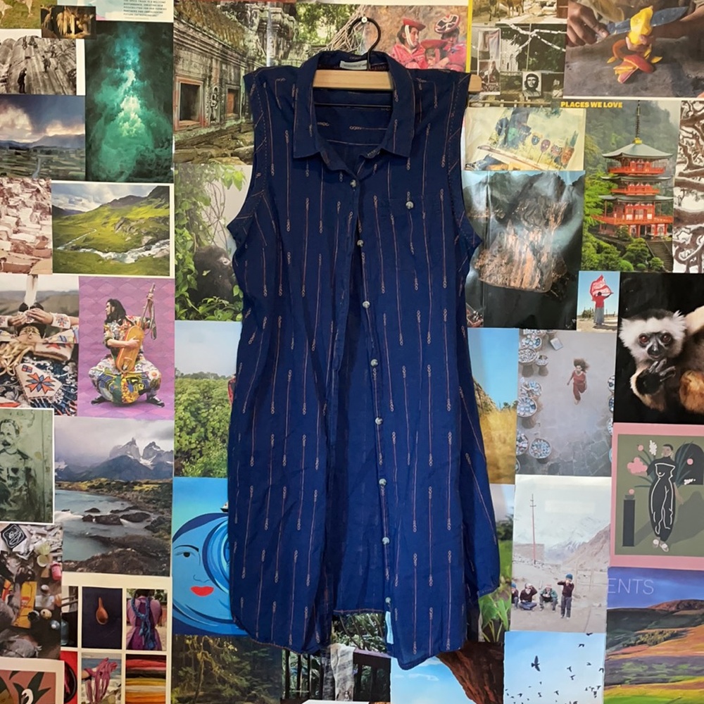 Toad&Co tank shirt dress